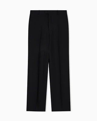 Emporio Armani - Pure linen trousers, Man, Black, Size: