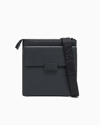Armani Exchange - Crossbody Bags, Man, Black, Size: TU