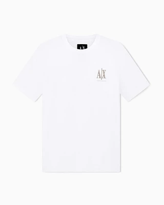 Armani Exchange - Regular fit Icon T-shirt, Man, White, Size: