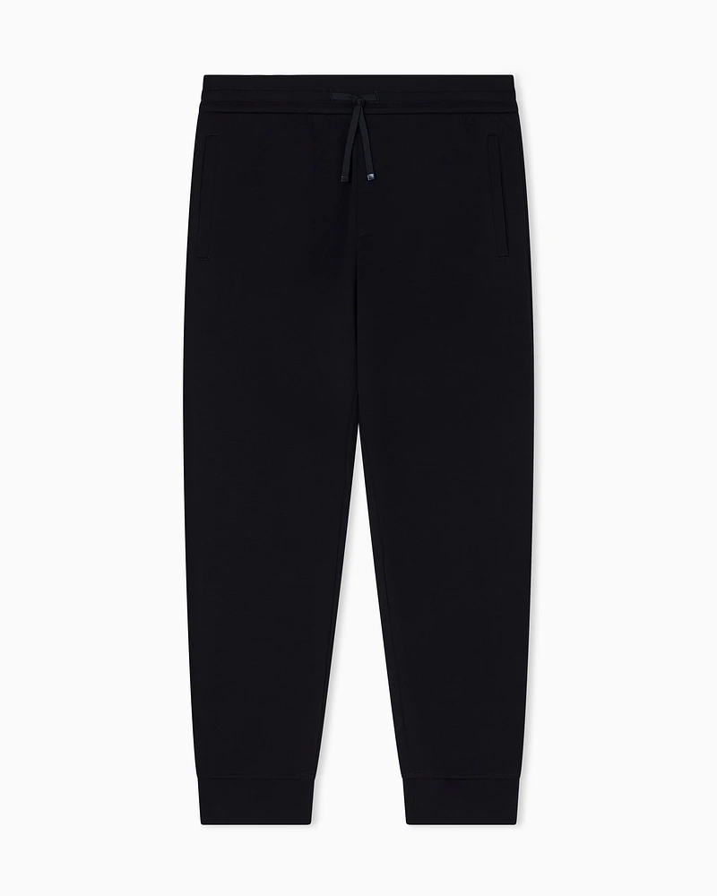 Armani Exchange - Sweatpants, Man, Black, Size: