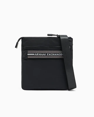 Armani Exchange - Crossbody Bags, Man, Black, Size: TU