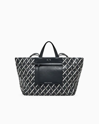 Armani Exchange - Shoppers, Woman, Black, Size: TU