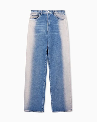 Armani Exchange - Relaxed Jeans, Woman, Blue, Size: