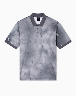 Armani Exchange - Polo Shirts, Man, Grey, Size: