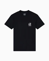 Armani Exchange - Regular fit Icon T-shirt, Man, Black, Size: