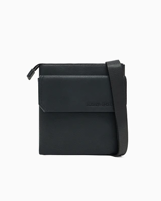 Armani Exchange - Crossbody Bags, Man, Black, Size: TU