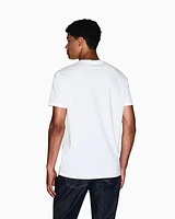 Armani Exchange - Regular fit Icon T-shirt, Man, White, Size: