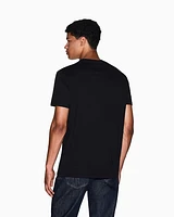 Armani Exchange - Regular fit Icon T-shirt, Man, Black, Size: