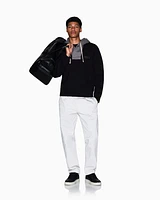 Armani Exchange - Contrast hoodie, Man, Black, Size: M