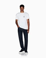 Armani Exchange - Regular fit Icon T-shirt, Man, White, Size: