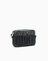 Armani Exchange - Camera case bag with contrasting detail, Woman, Black, Size: TU
