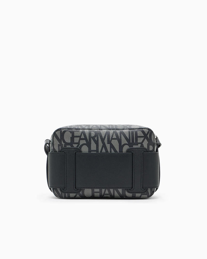 Armani Exchange - Camera case bag with contrasting detail, Woman, Black, Size: TU