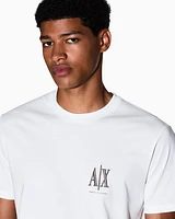Armani Exchange - Regular fit Icon T-shirt, Man, White, Size: