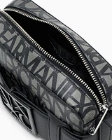 Armani Exchange - Camera case bag with contrasting detail, Woman, Black, Size: TU