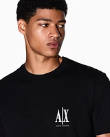 Armani Exchange - Regular fit Icon T-shirt, Man, Black, Size: