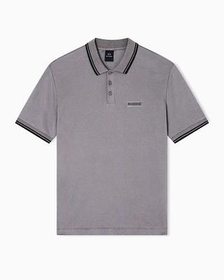 Armani Exchange - Polo Shirts, Man, Grey, Size: