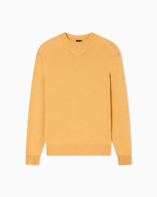 Armani Exchange - Jumpers, Man, Yellow, Size: