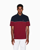 Armani Exchange - Regular fit two-tone polo, Man, Blue, Size: M