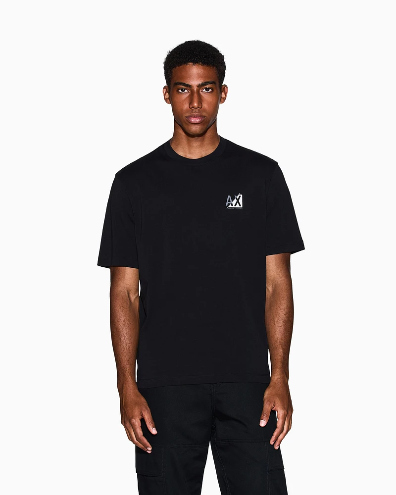 Armani Exchange - Regular Fit T-Shirts, Man, Black, Size: