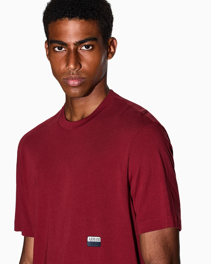 Armani Exchange - Regular Fit T-Shirts, Man, Red, Size: