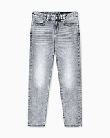 Armani Exchange - Slim fit jeans in stretch denim, Man, Grey, Size: 33_R