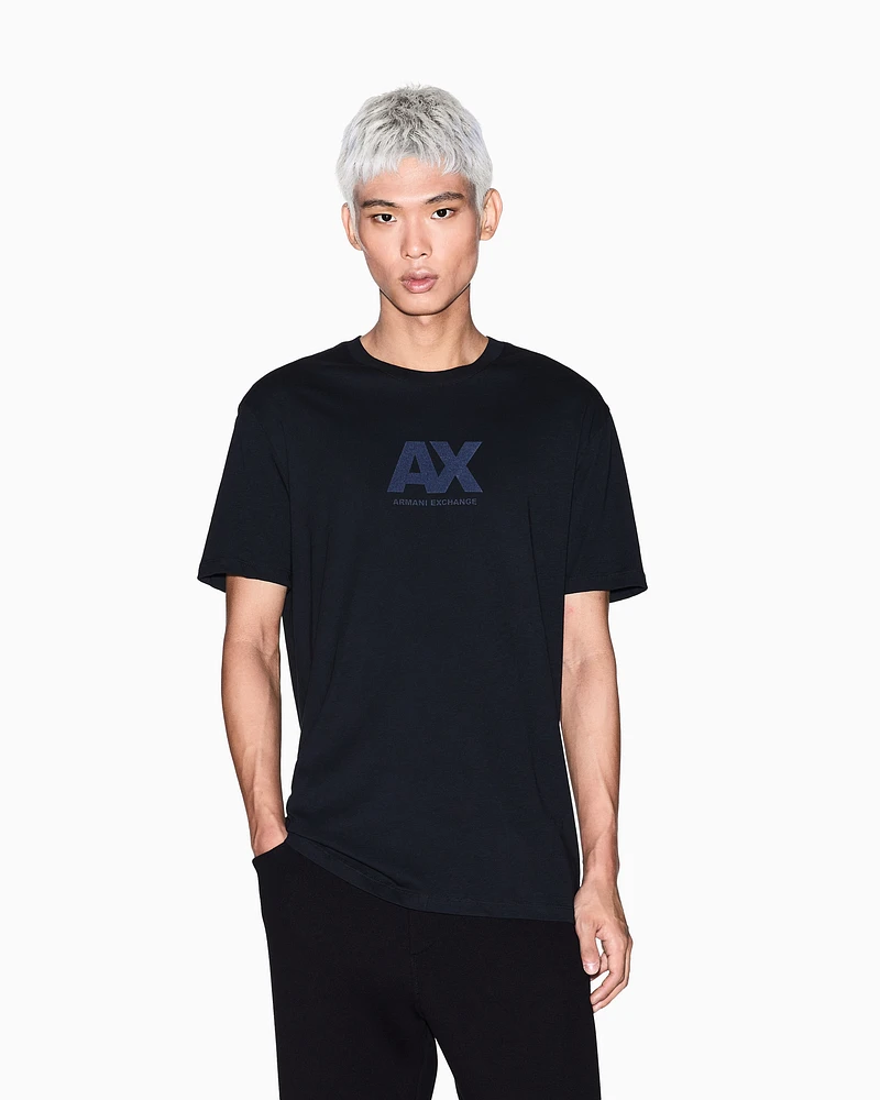 Armani Exchange - Regular Fit T-Shirts, Man, Black, Size: