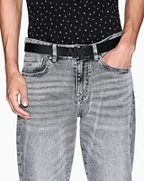 Armani Exchange - Slim fit jeans in stretch denim, Man, Grey, Size: 33_R