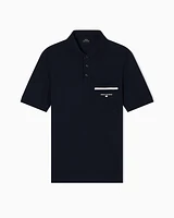 Armani Exchange - Polo Shirts, Man, Navy_blue, Size: