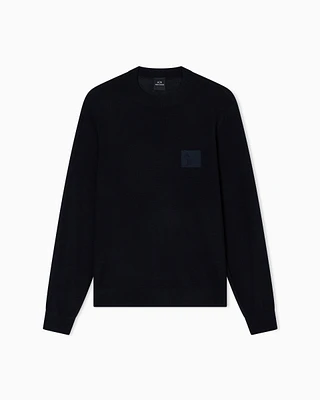 Armani Exchange - Jumpers, Man, Black, Size: