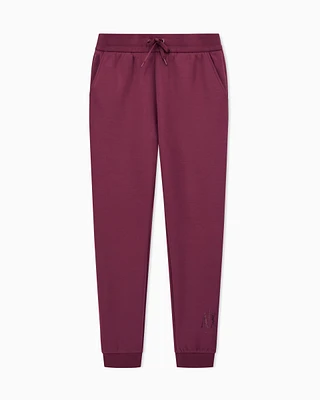 Armani Exchange - Icon Jogger Pants, Woman, Burgundy, Size: