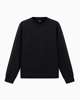 Armani Exchange - Crewneck Sweatshirt with Logo Bands, Man, Black, Size: