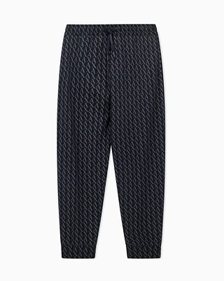 Armani Exchange - Sweatpants, Man, Black, Size: