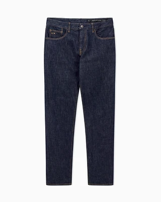 Armani Exchange - Slim Jeans, Man, Blue, Size: