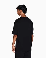Armani Exchange - Regular fit T-shirt with pocket and logo, Man, Black, Size:
