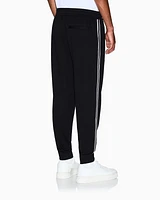 Armani Exchange - Logo Signature Joggers, Man, Black, Size: