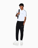 Armani Exchange - Logo Signature Joggers, Man, Black, Size: