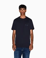 Armani Exchange - Regular fit T-shirt with logo, Man, Navy Blue, Size: