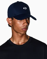 Armani Exchange - Visor cap with logo, Man, Navy Blue, Size: TU