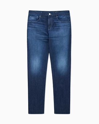 Armani Exchange - Slim Jeans, Man, Blue, Size: