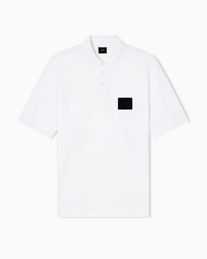 Armani Exchange - Polo Shirts, Man, White, Size: