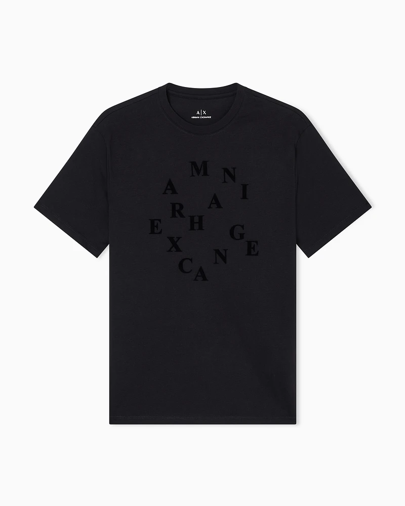 Armani Exchange - Slim Fit T-Shirts, Man, Black, Size: