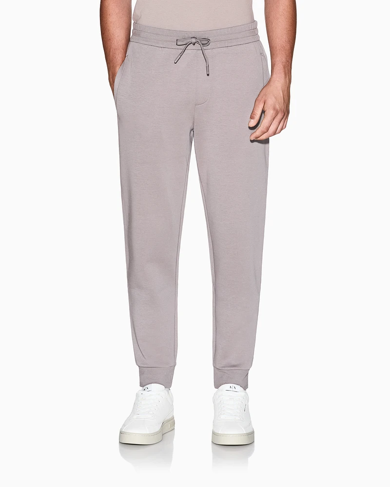 Armani Exchange - Jogger pants with logo on the back, Man, Beige, Size: