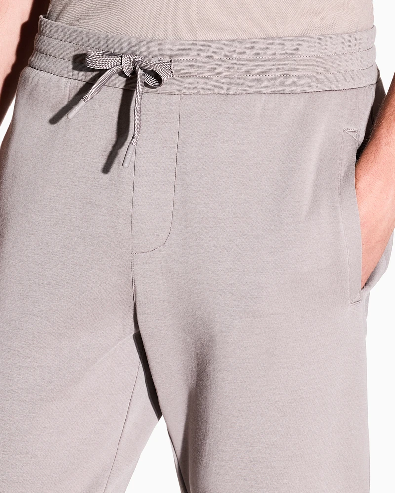 Armani Exchange - Jogger pants with logo on the back, Man, Beige, Size: