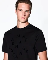 Armani Exchange - Slim Fit T-Shirts, Man, Black, Size: