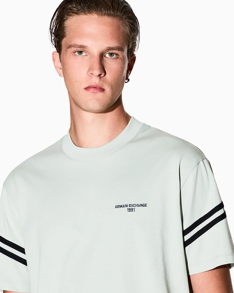 Armani Exchange - Regular Fit T-Shirts, Man, Green, Size: