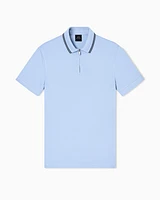 Armani Exchange - Polo Shirts, Man, Light_blue, Size: