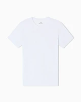 Armani Exchange - Slim fit Pima cotton T-shirt, Man, White, Size: