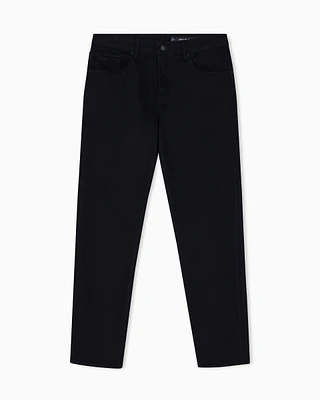 Armani Exchange - Straight fit jeans comfort denim, Man, Black, Size: