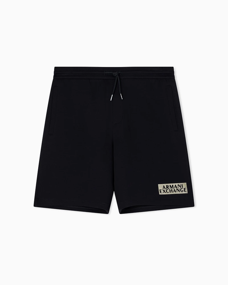 Armani Exchange - Bermuda Shorts, Man, Black, Size: