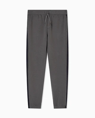 Armani Exchange - Jogger Pants Logo Stripes, Man, Green, Size: